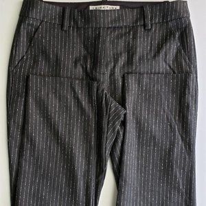 TRINA TURK Trouser (Grey w/white pined stripe)SZ:4